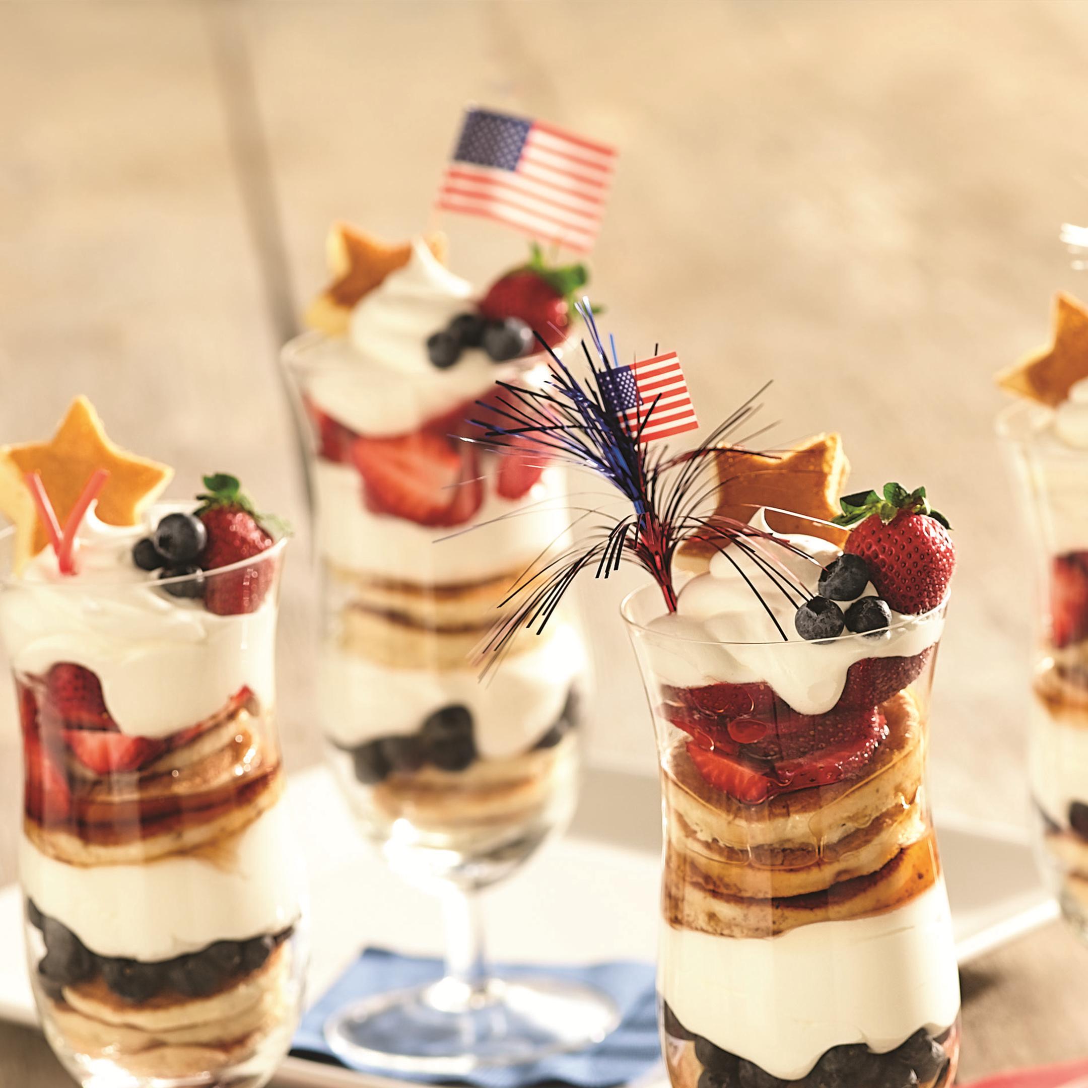 Stars-n-Stripes Breakfast Parfait