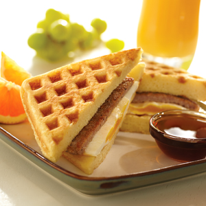 Waffle Breakfast Sandwich