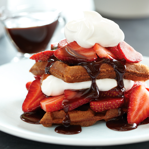 Breakfast Neapolitan Waffles