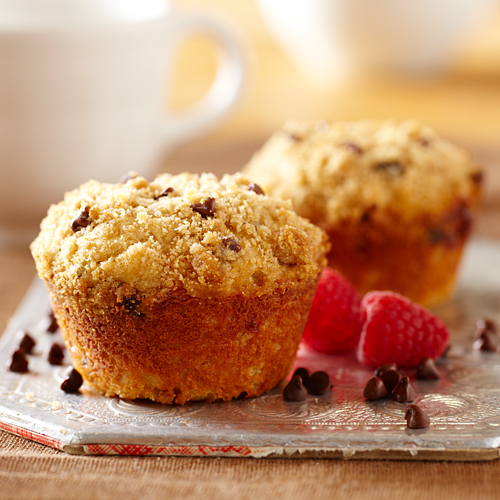 Chocolate Chip Raspberry Muffins