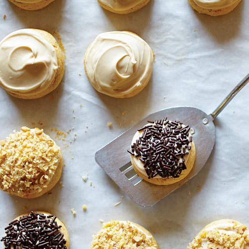 Frosted Maple Cookies