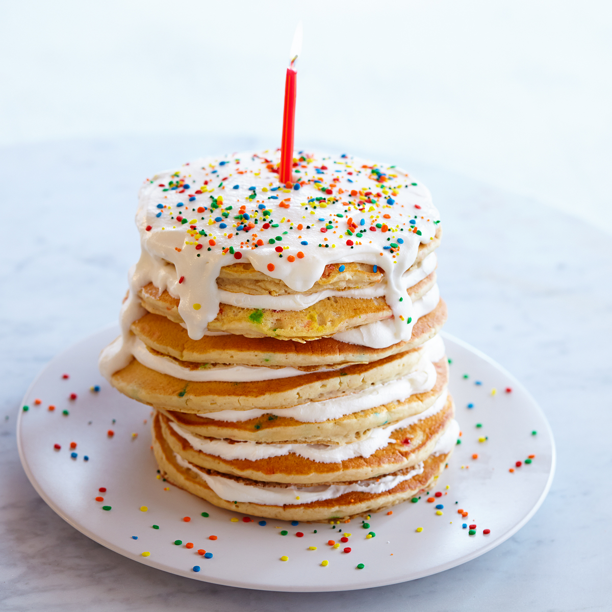 Funfetti® Birthday Pancake Stack