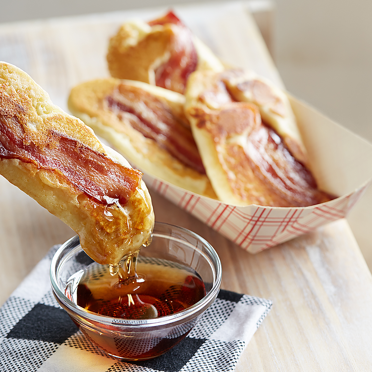 Bacon Pancake Sticks