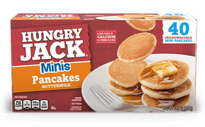 Hungry Jack Minis Pancakes